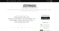 Desktop Screenshot of guevonadas.com